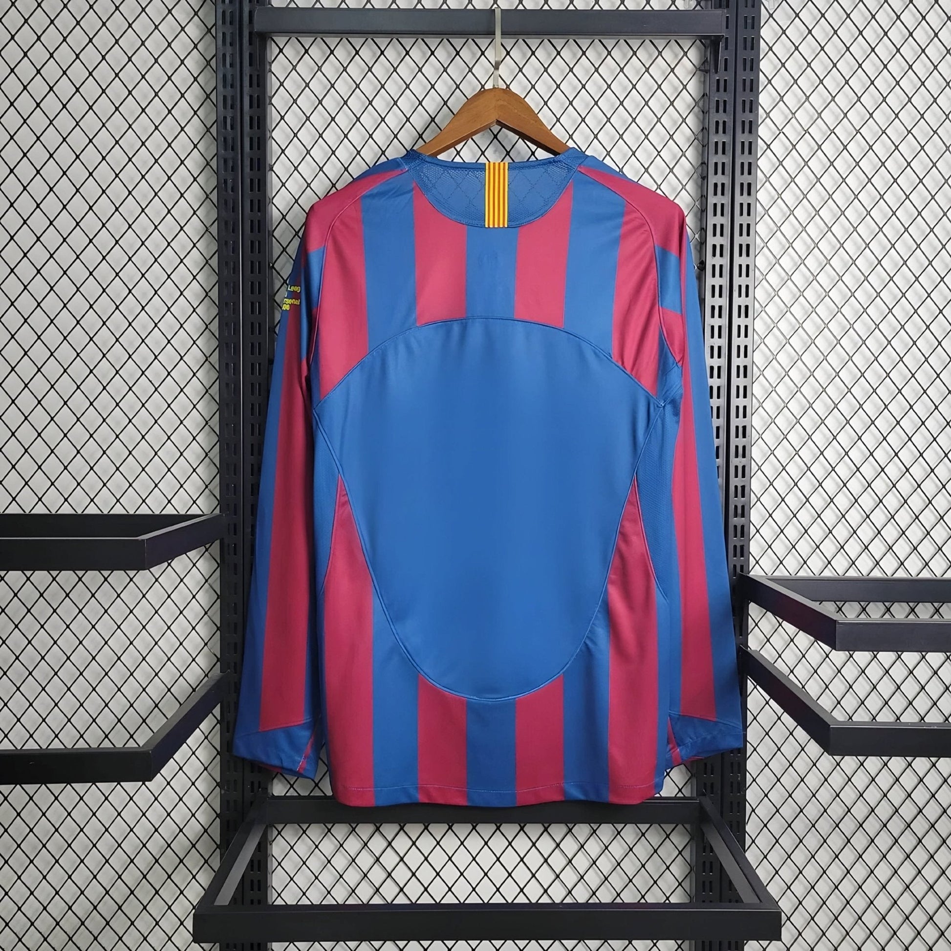 Barcelona 2005 L/S UCL Home Shirt