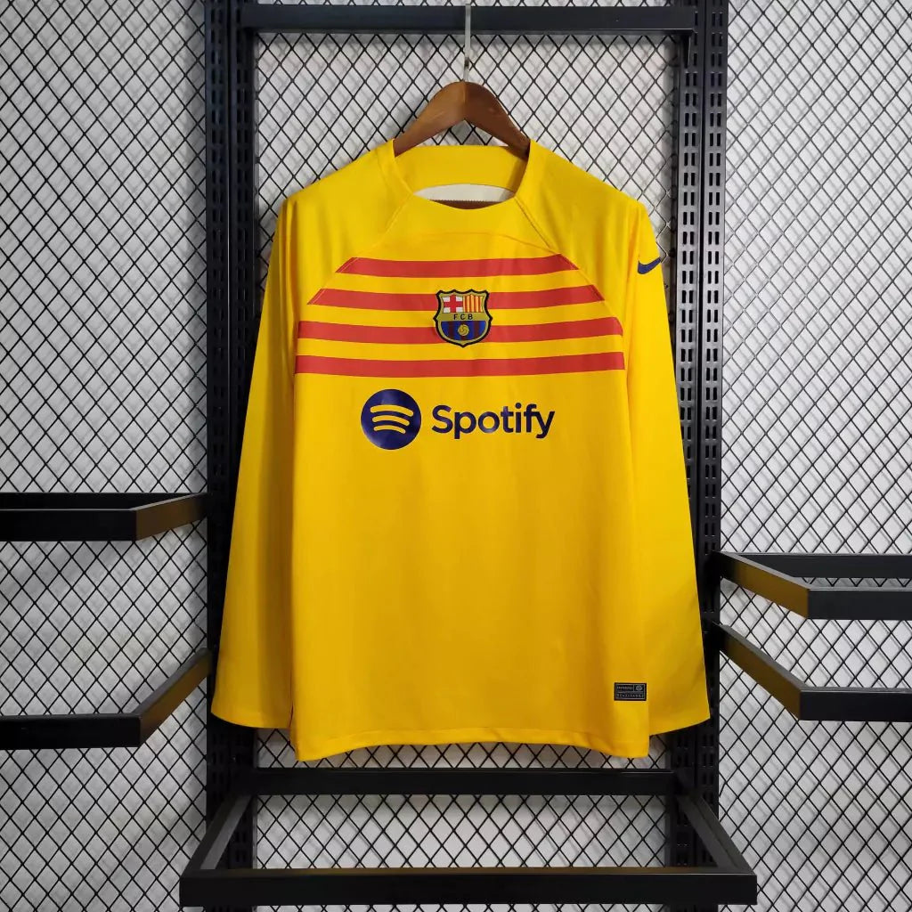 Barca 2023 L/S Fourth Away Shirt