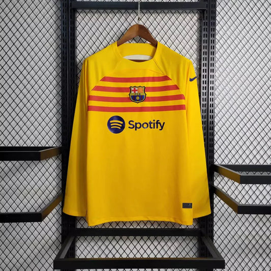 Barca 2023 L/S Fourth Away Shirt