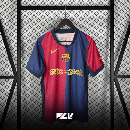 Barcelona × Travis Scott 2024 Home Special Shirt